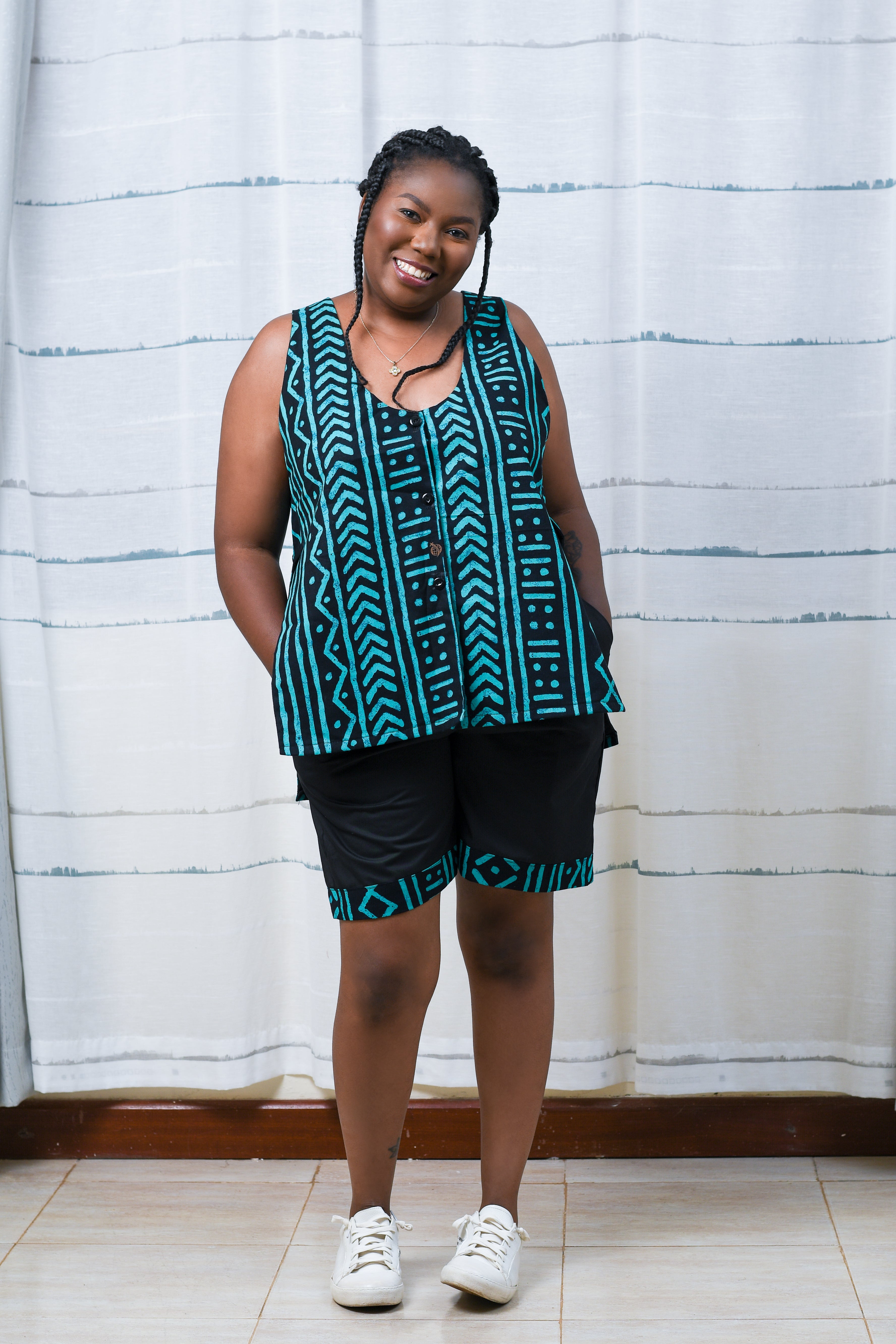 vest and short