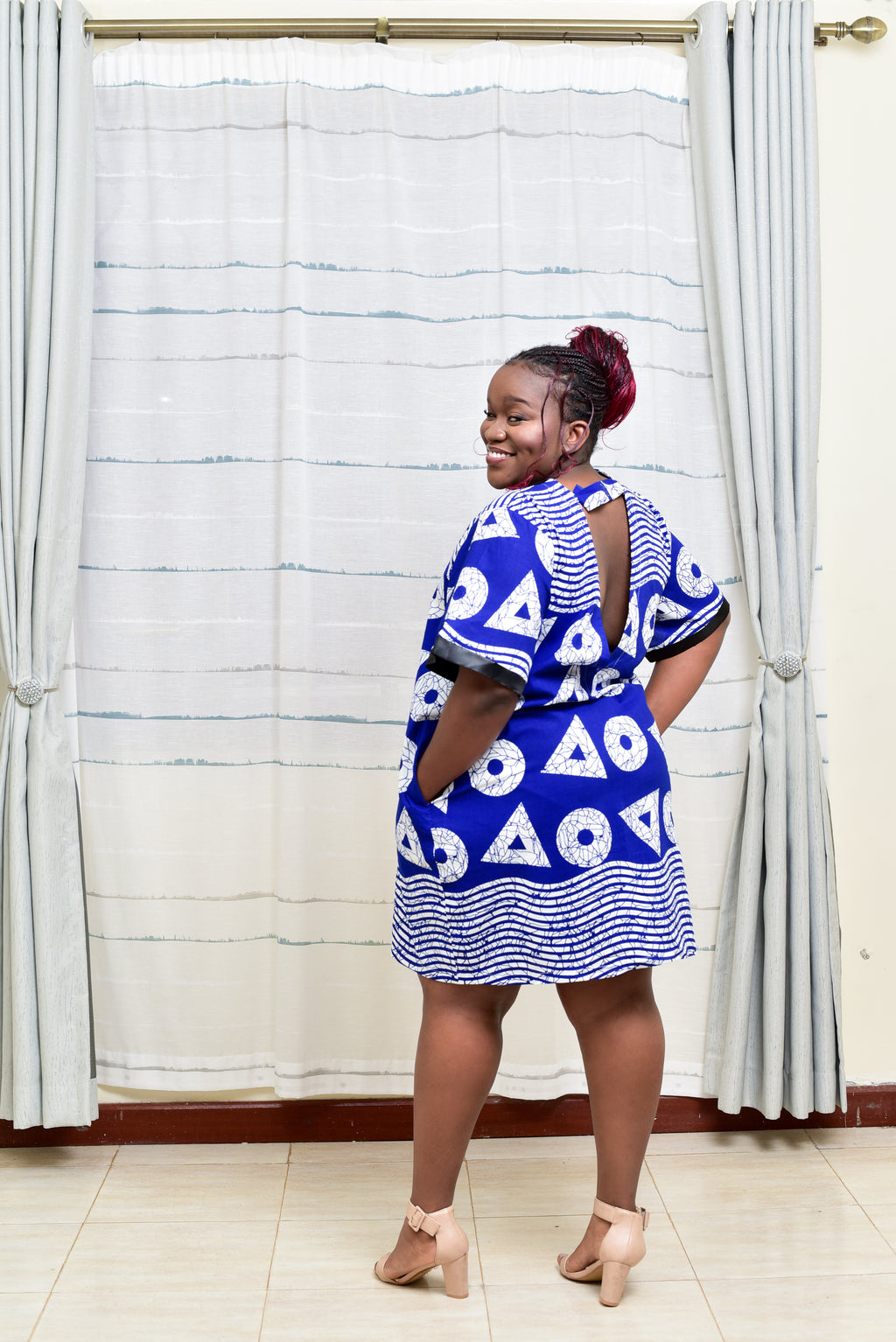 Dolly blue dress