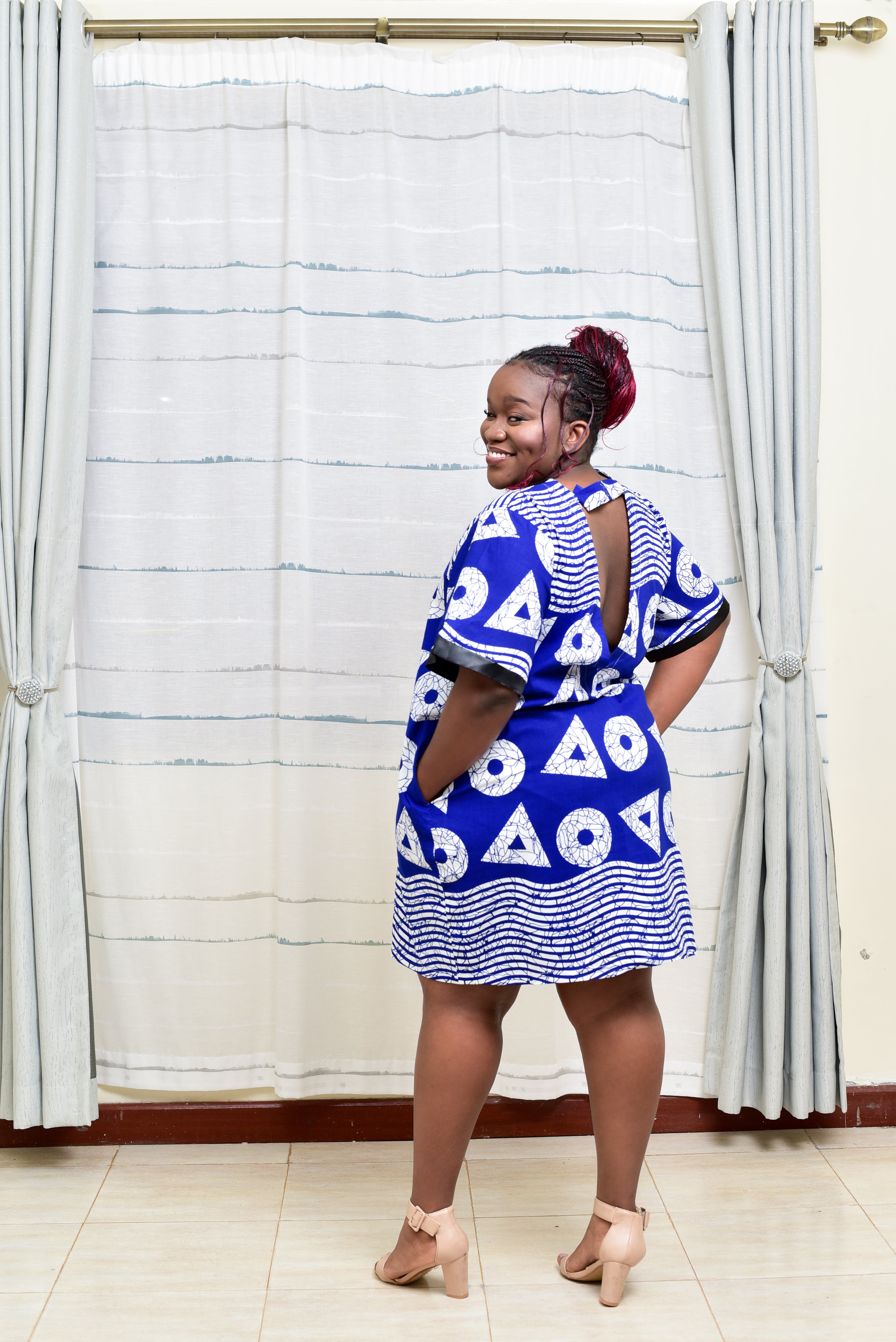 Dolly blue dress