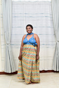 Blue infinity Long dress